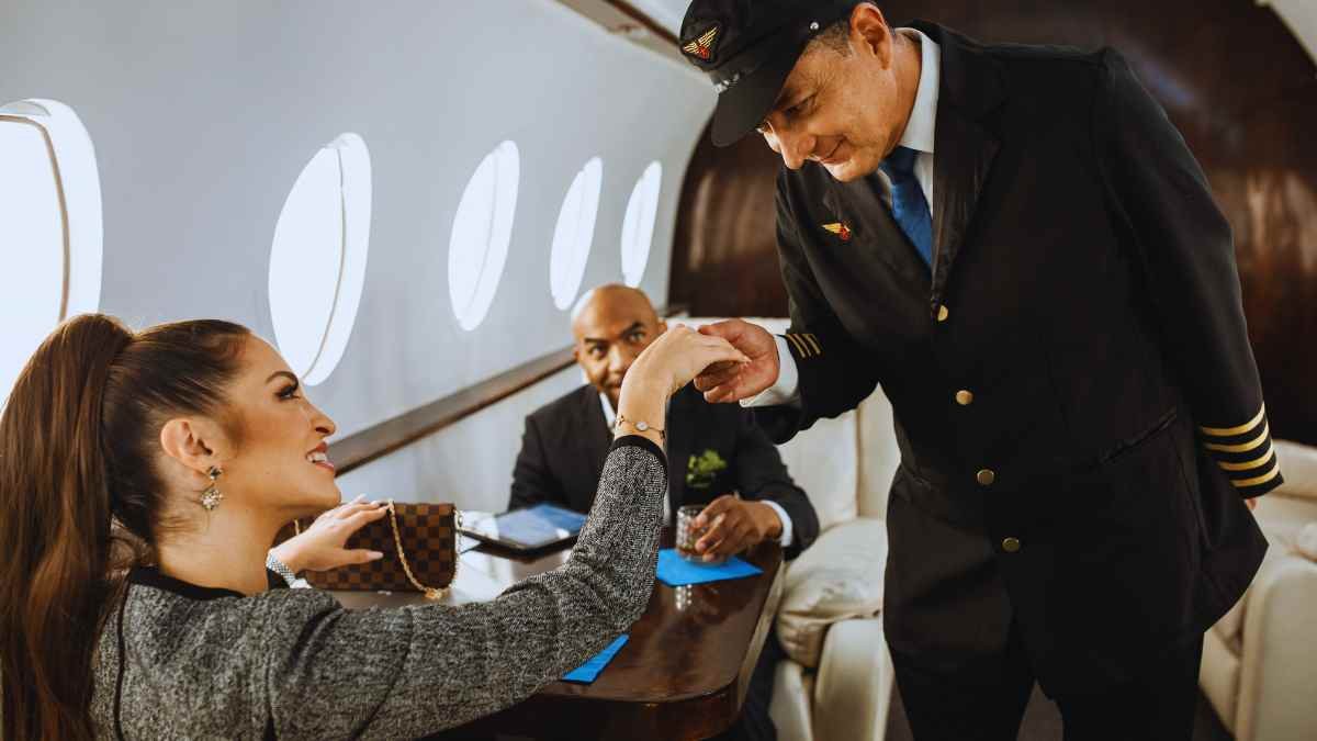 Touching the Crew to Get Their Attention