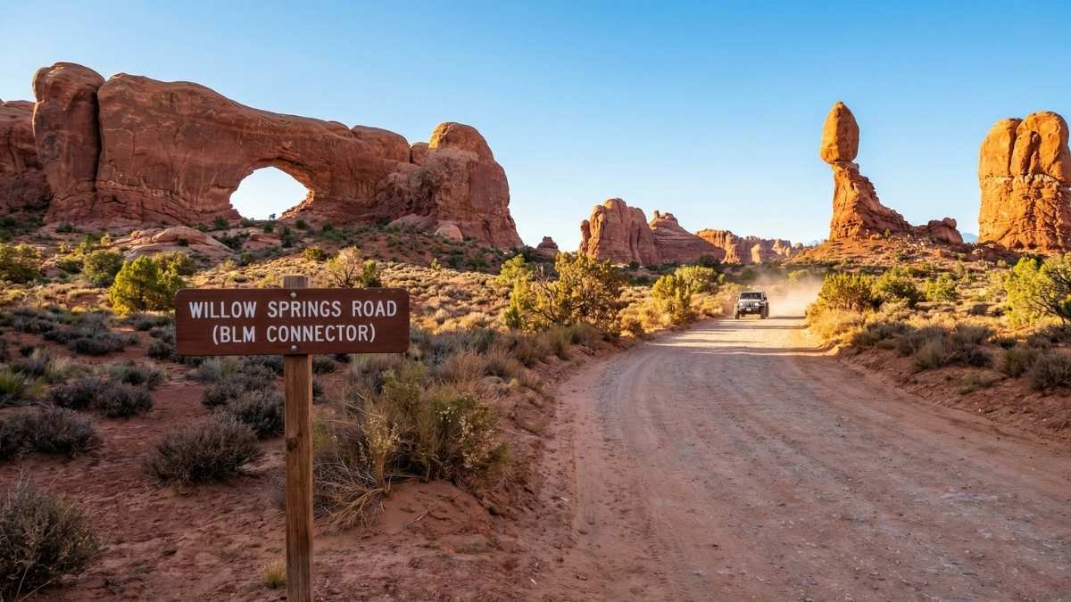 Arches National Park — Willow Springs Road (BLM Connector)