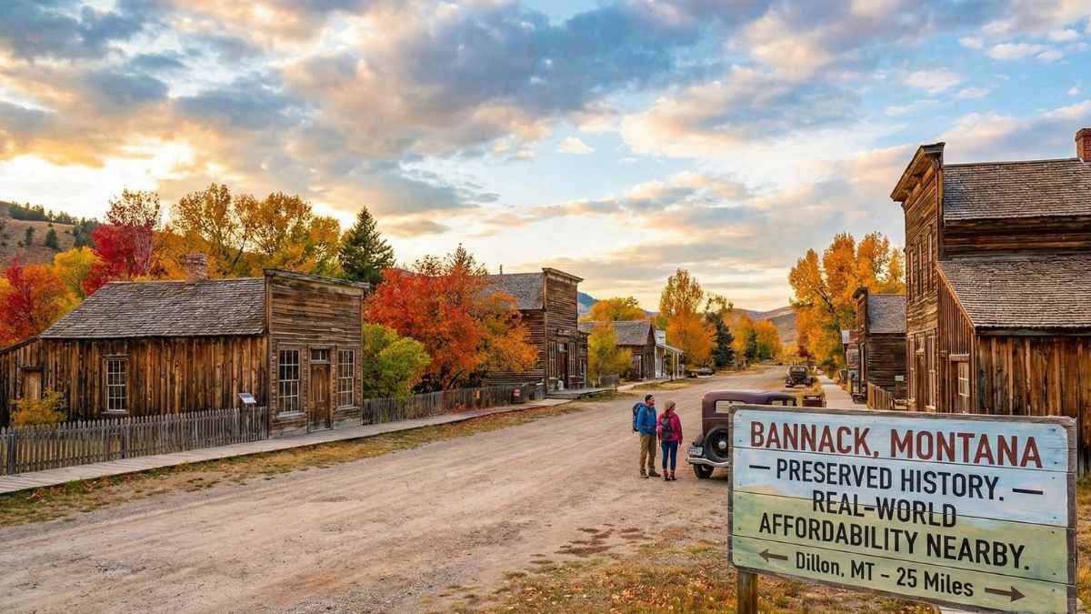 Bannack, Montana — Preserved History, Real-World Affordability Nearby