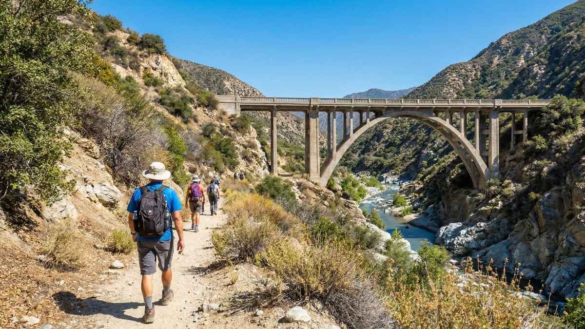Bridge to Nowhere Trail, California