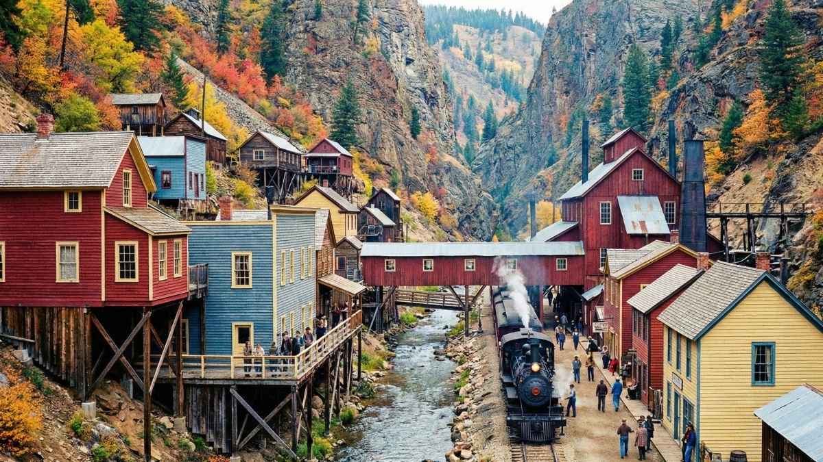Burke, Idaho — A Town Built Inside a Canyon