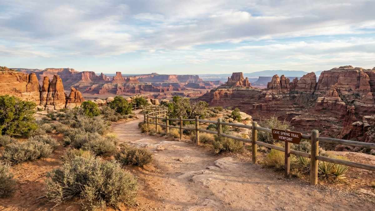 Cave Spring Trail Viewpoints – Canyonlands (Needles District)
