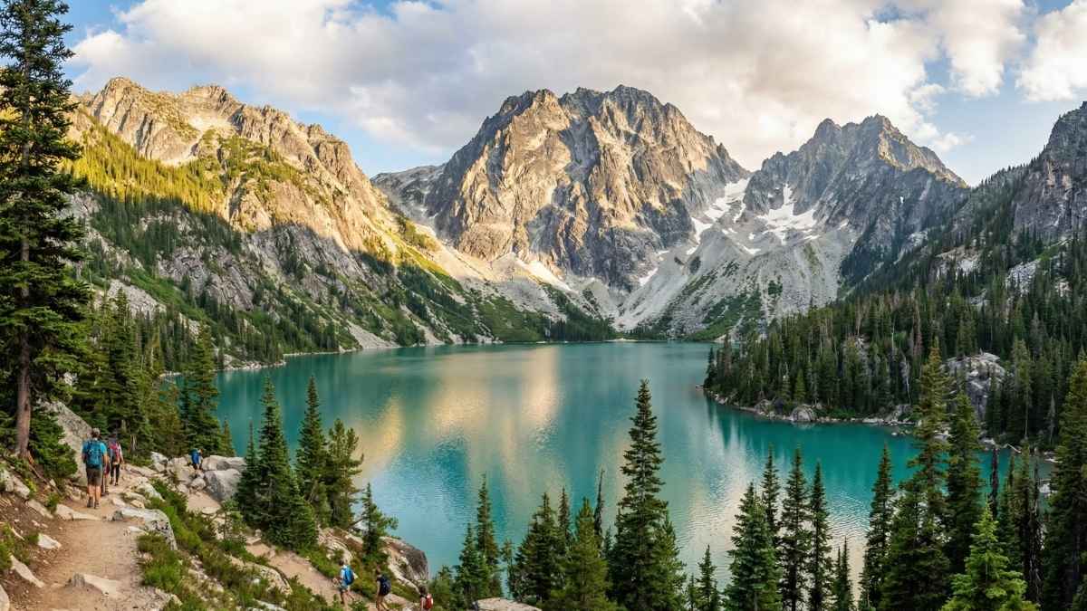 Colchuck Lake via Stuart Lake Trail, Washington