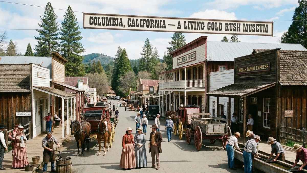 Columbia, California — A Living Gold Rush Museum