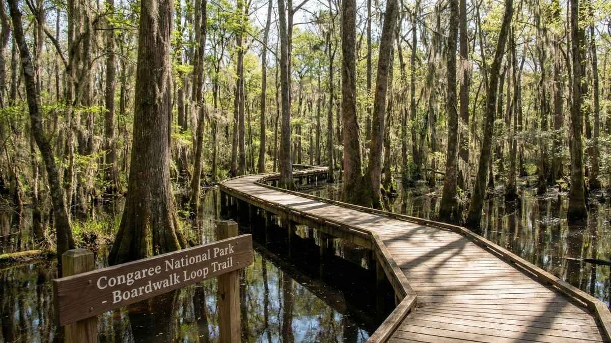 Congaree Boardwalk Trail Sections — Congaree National Park