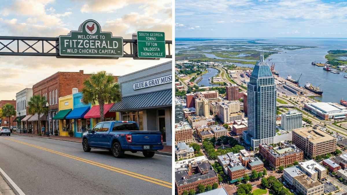 Fitzgerald & South Georgia Towns ↔ Alabama