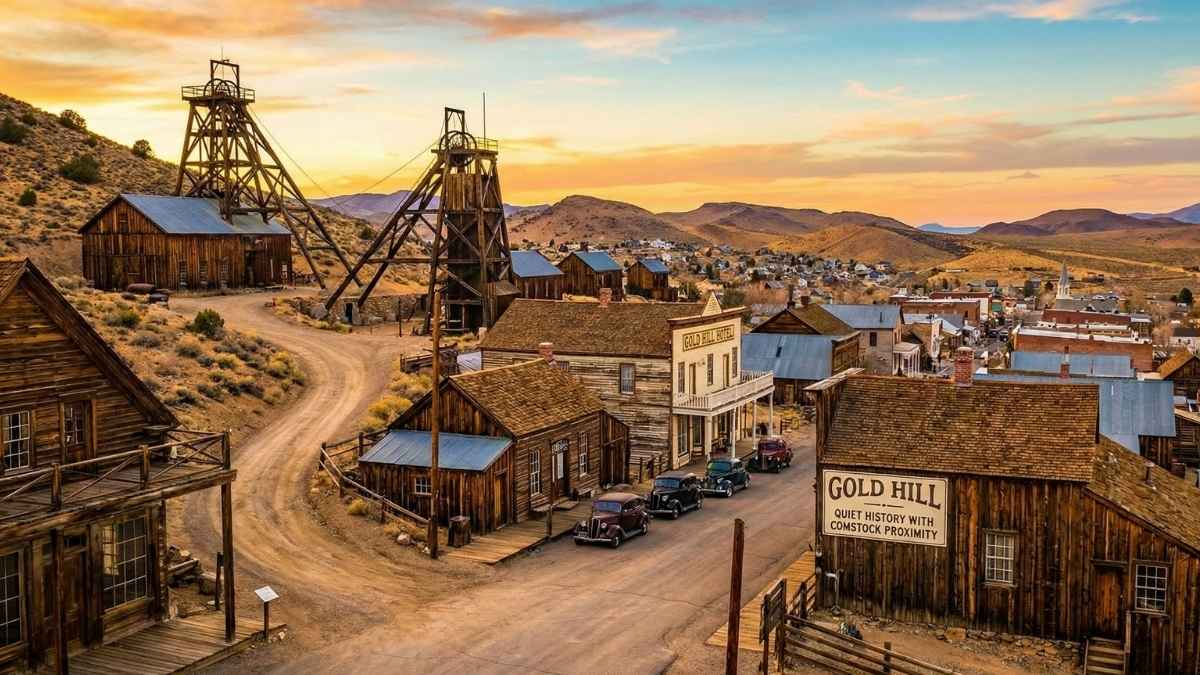 Gold Hill, Nevada — Quiet History With Comstock Proximity