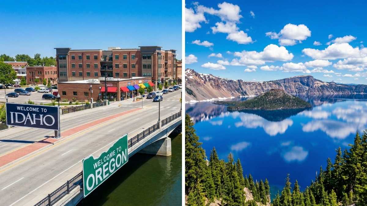 Idaho Border Towns ↔ Oregon