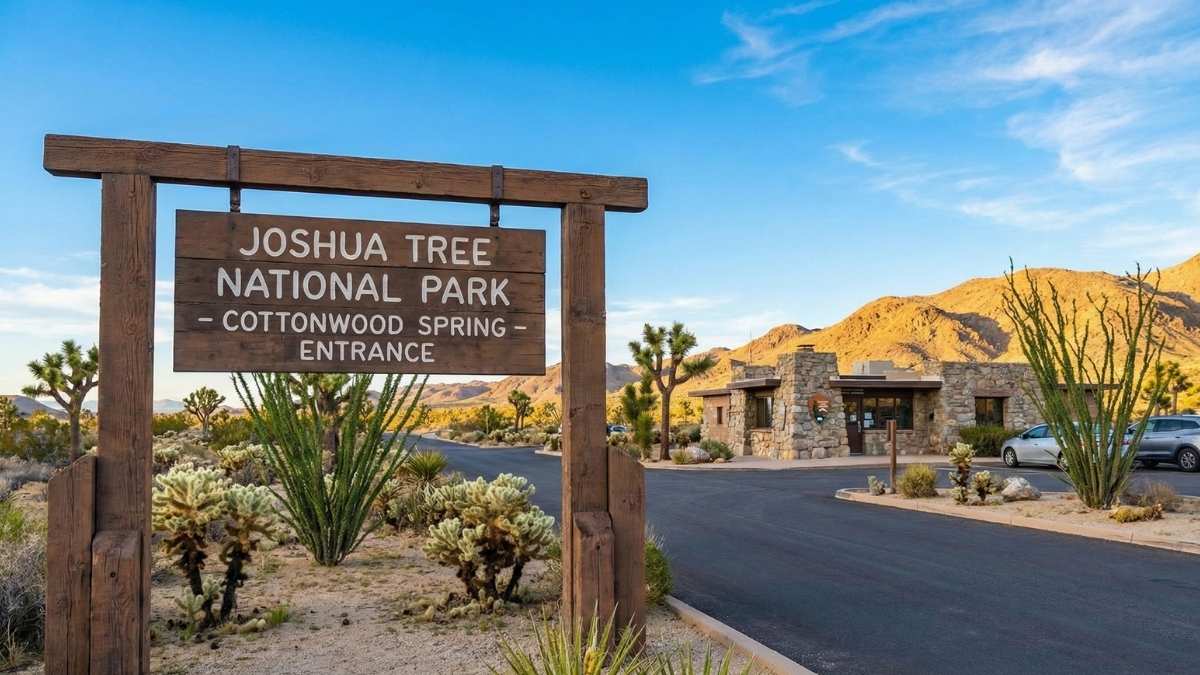 Joshua Tree National Park — Cottonwood Spring Entrance