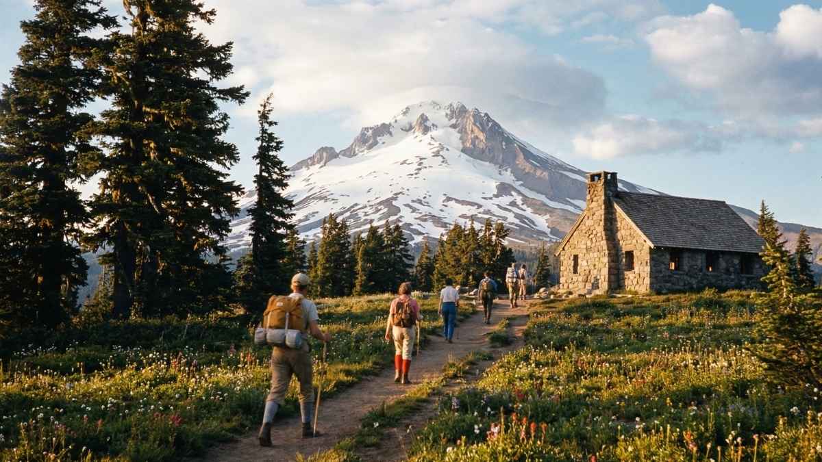 Mazama Trail to McNeil Point, Oregon