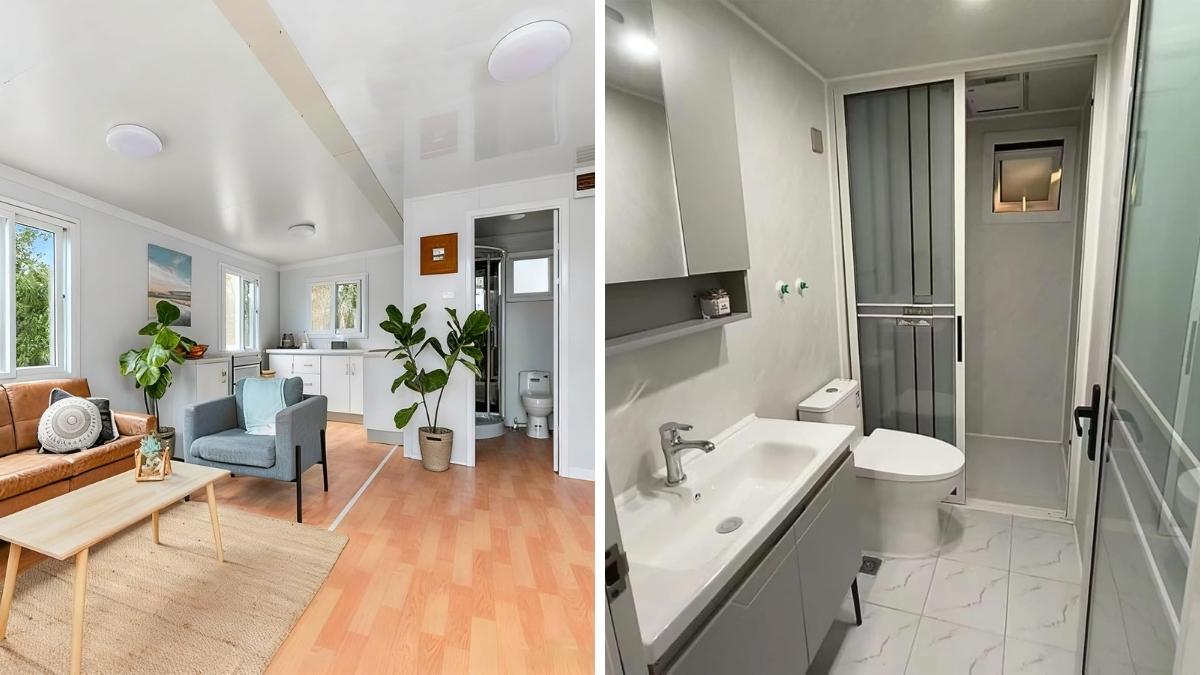 Modern Minimalist Modular Haven - Flexible Living with a Sleek Edge interior