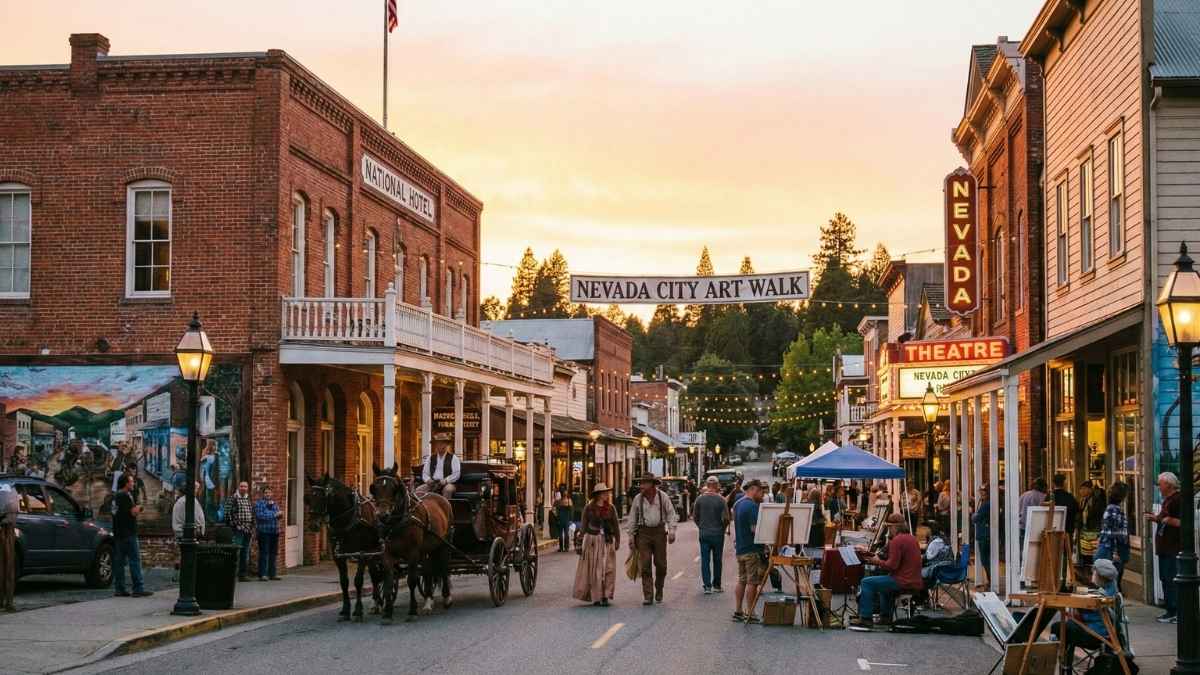  Nevada City, California — Gold Rush Legacy With Artistic Soul