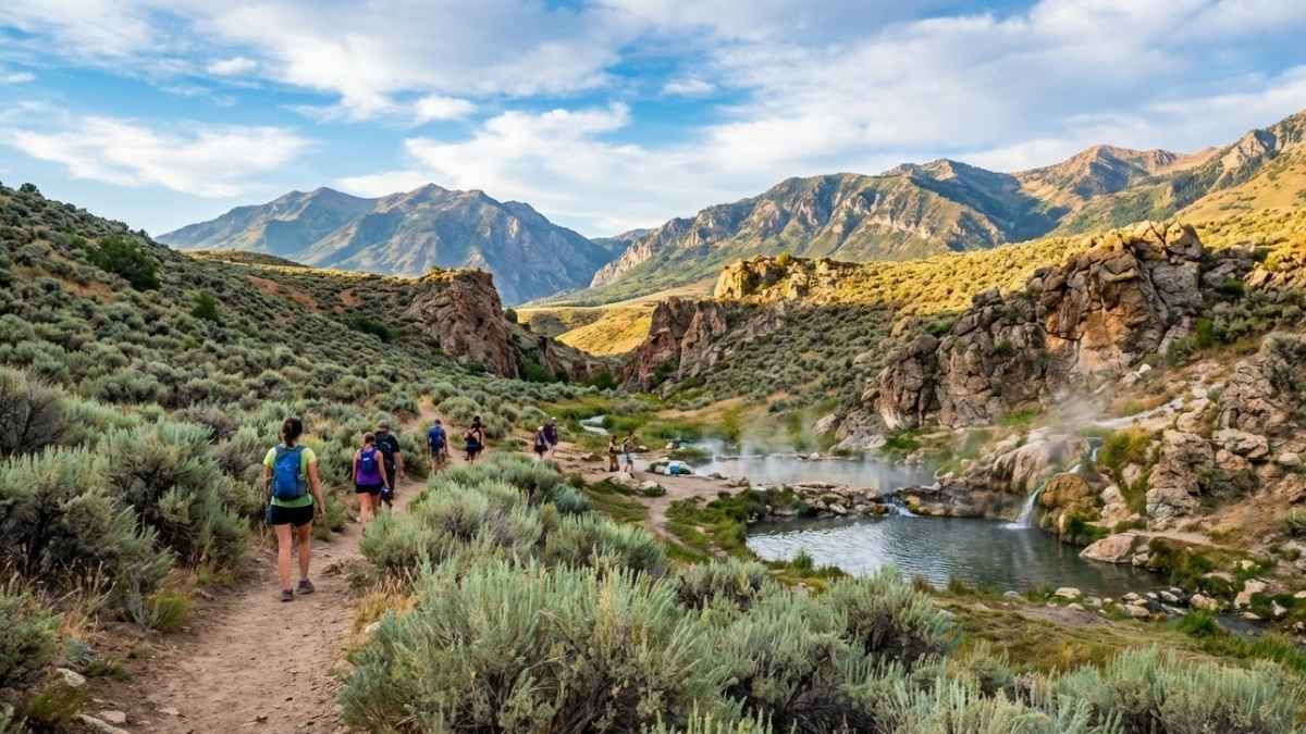 Ogden Hot Spring via Hidden Valley Trail – Utah