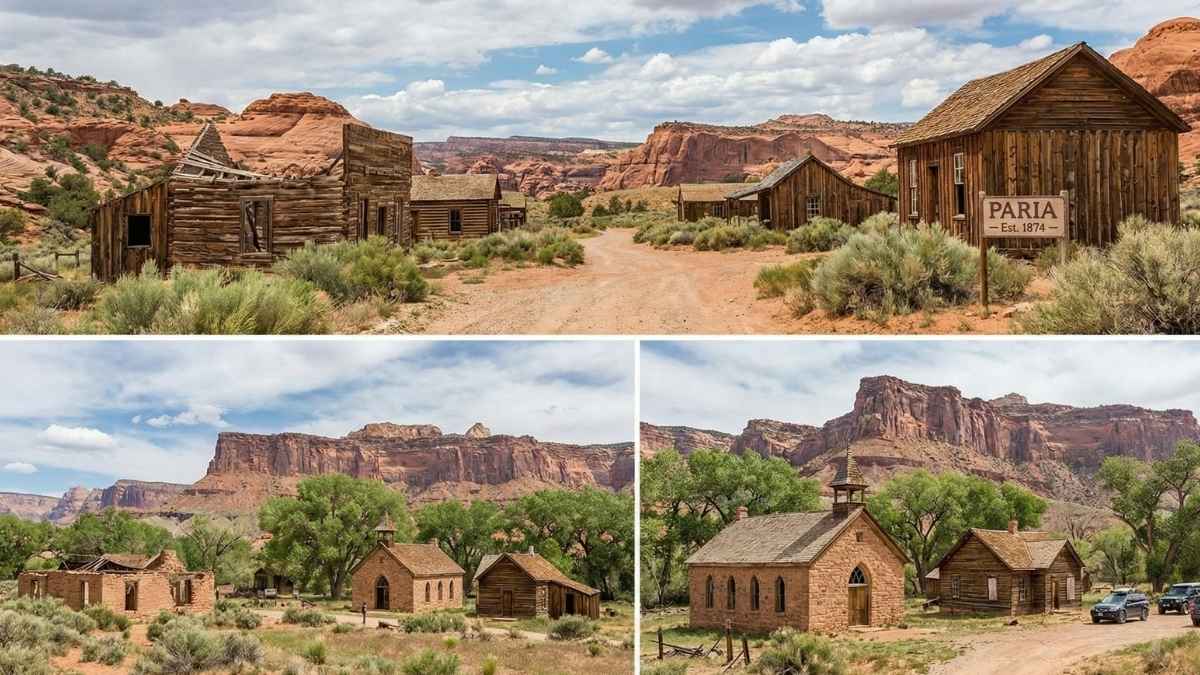 Remote Utah Desert Ghost Towns (Paria, Grafton Region)
