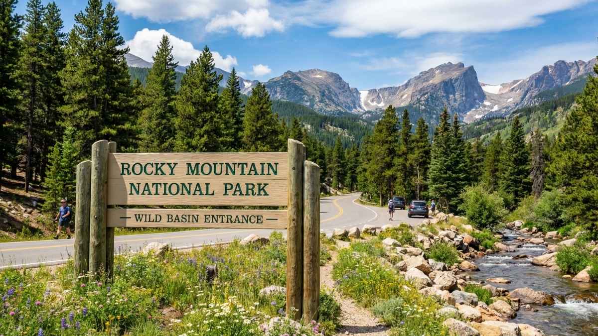 Rocky Mountain National Park — Wild Basin Entrance