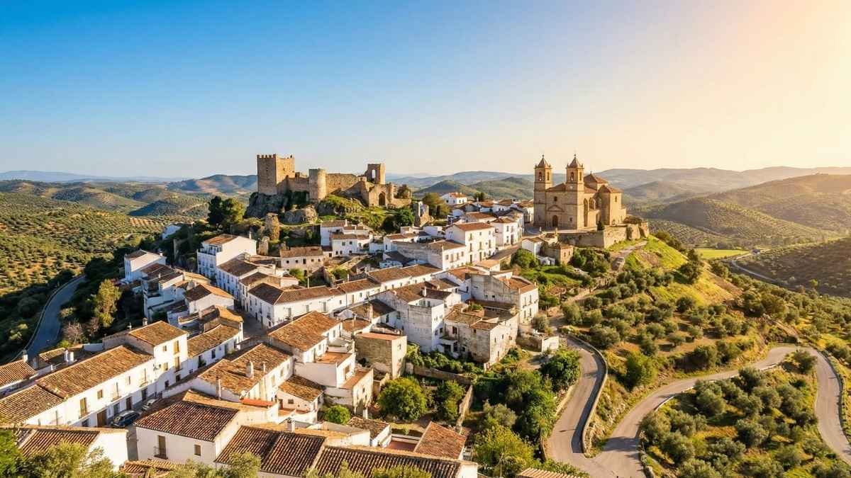 Rural Andalusian White Villages (Non-Touristy), Spain