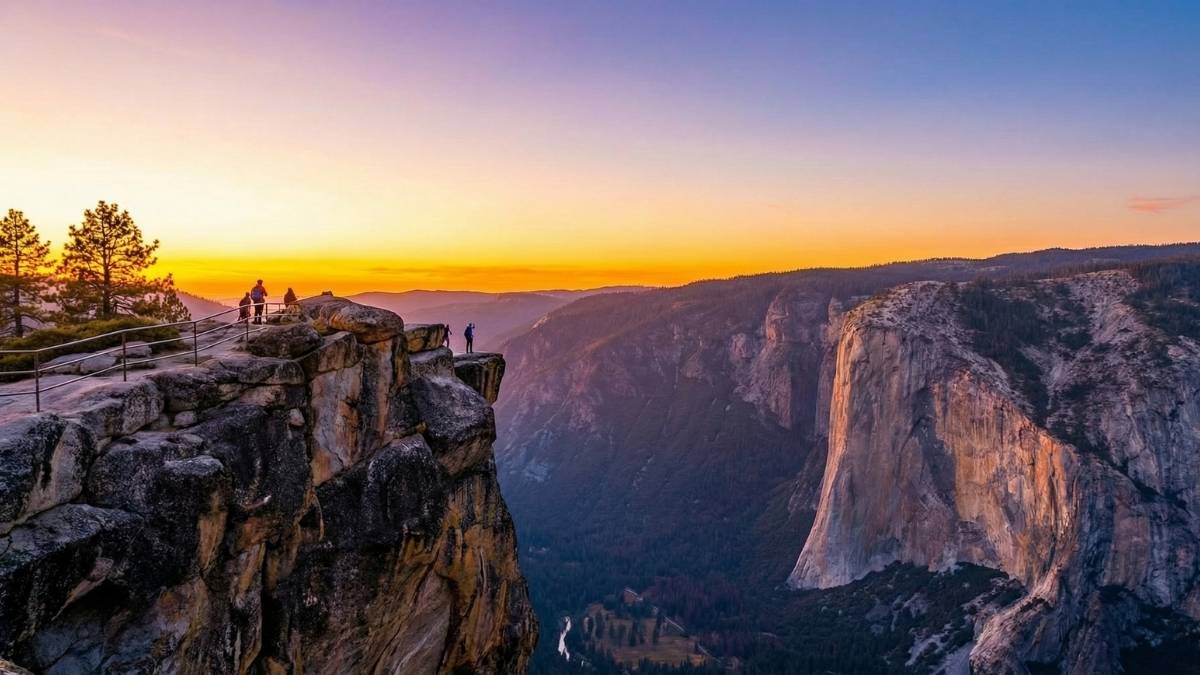 Taft Point — Yosemite National Park, California
