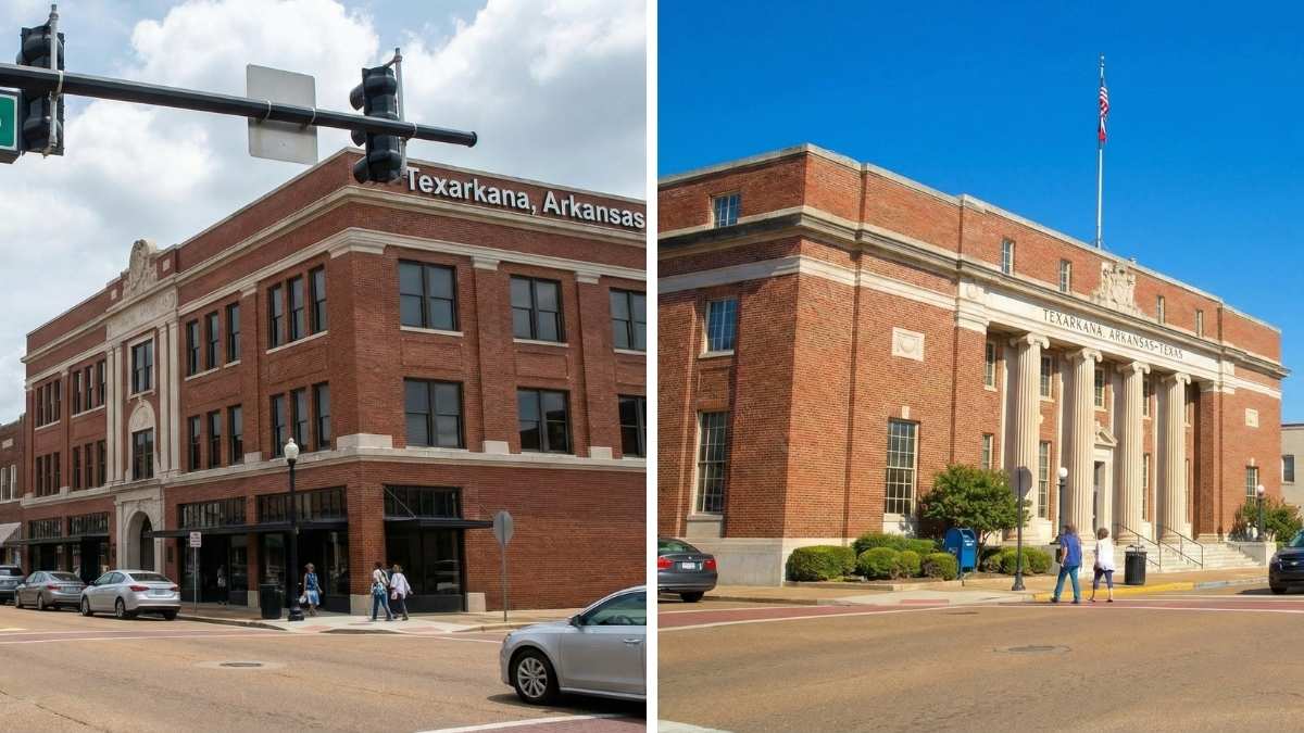 Texarkana, Arkansas ↔ Texarkana, Texas