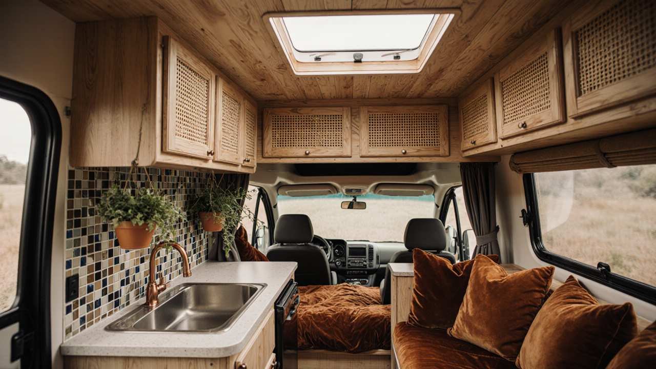 The Boho-Medic (Comfort & Aesthetic Focus) interior