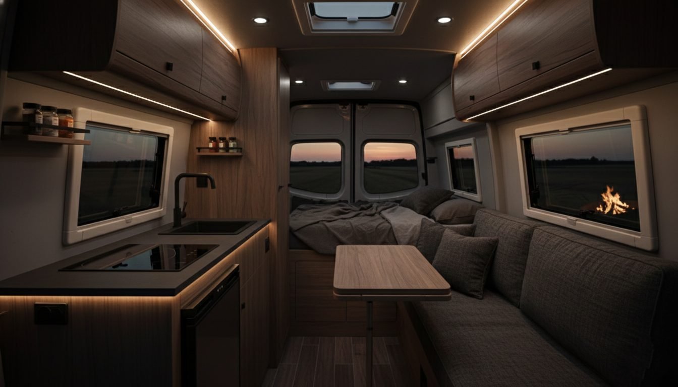 The Double Duty (Bunk House for Travel Pairs) interior