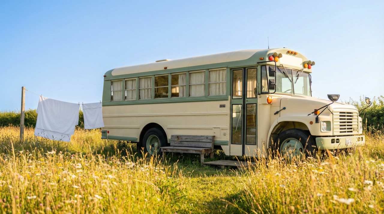 Sage and Cream Homestead Kitchen - A Rolling Countryside Escape