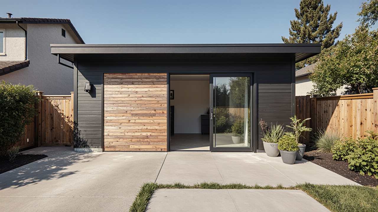 Matte Black and Reclaimed Timber Retreat — The Ultimate ADU-bode Conversion