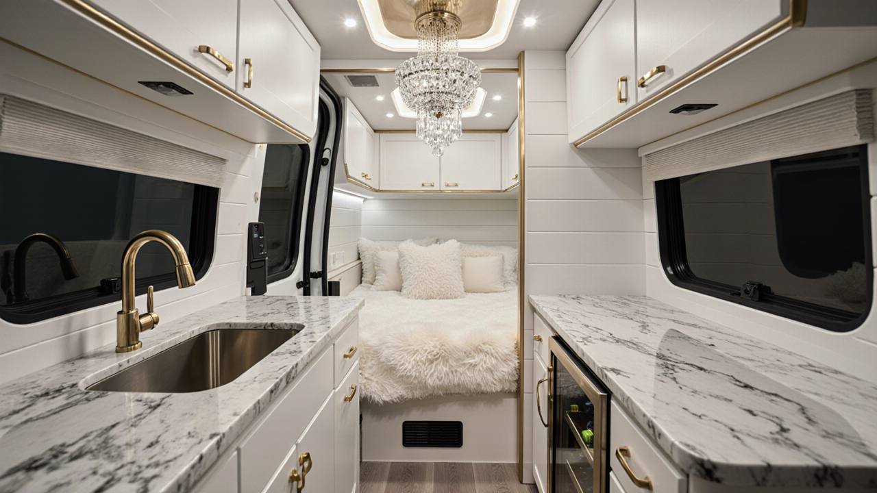 The Glam-per (Luxury & Aesthetics) interior