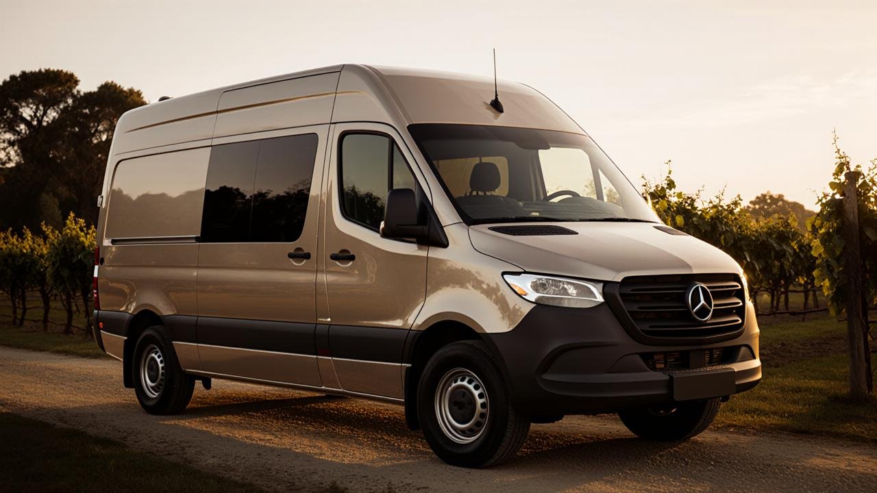 Gilded Champagne & Crystal Retreat – Opulent Mobile Living