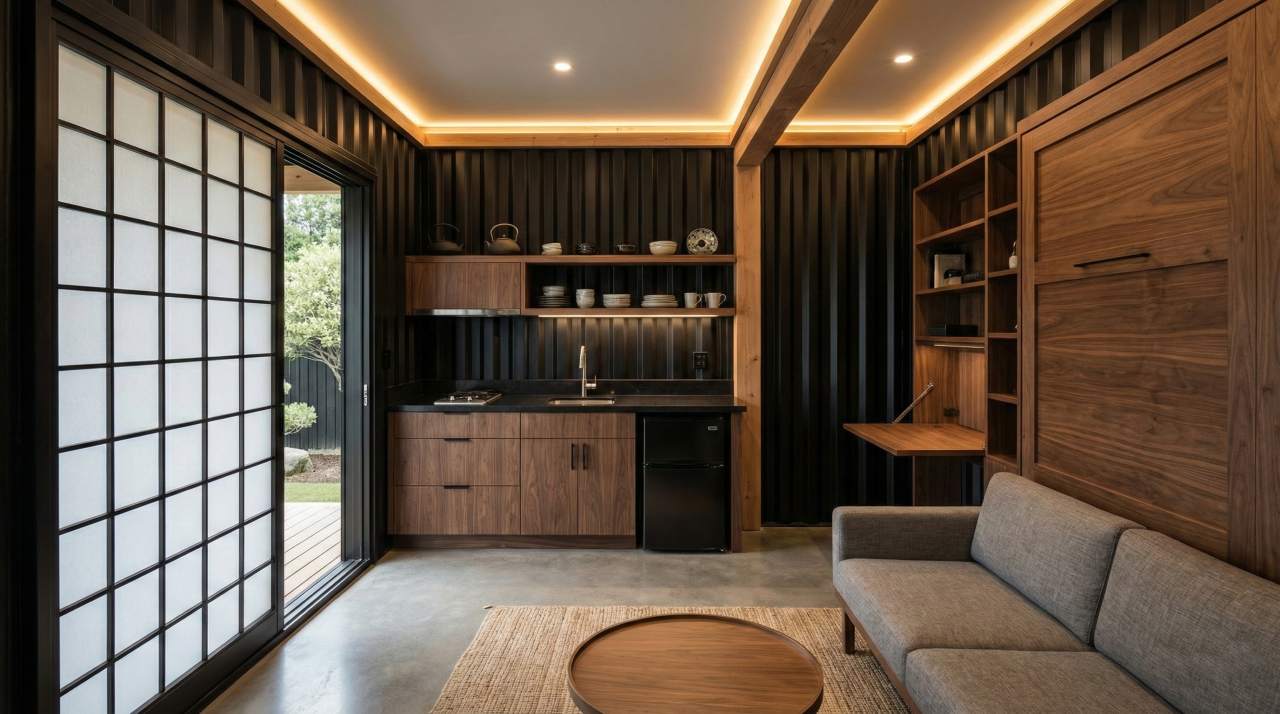 The Kyoto Zen – Minimalist Japanese Retreat interior