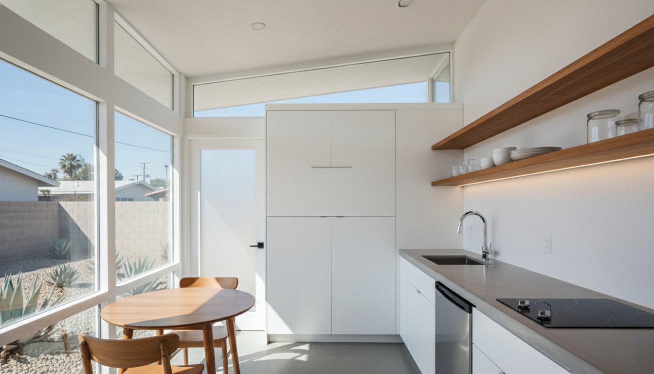 The Mid-Century Mini — Retro Cool interior