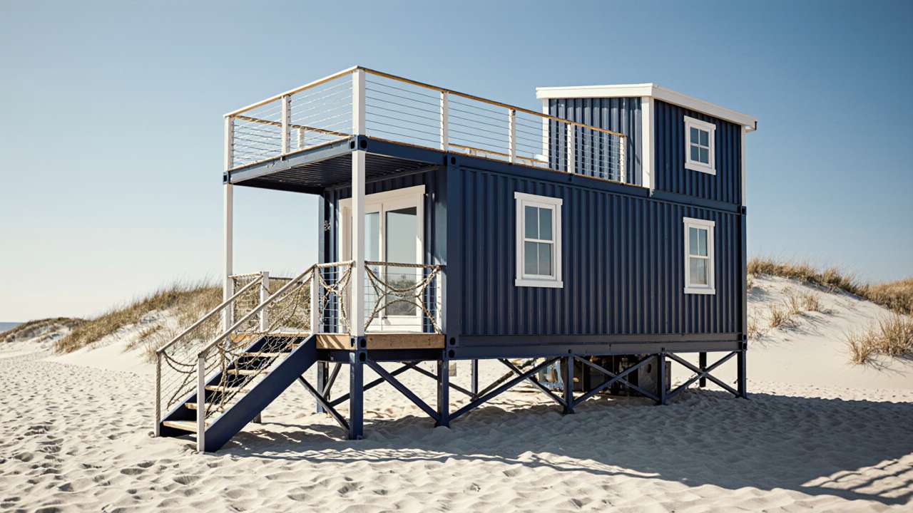 Deep Blue Dune Dwelling – A Coastal Cottage Revival