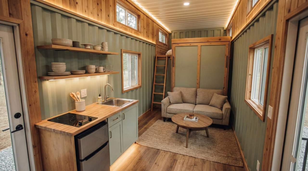 The Nordic Eco-Box – Sustainable & Warm interior