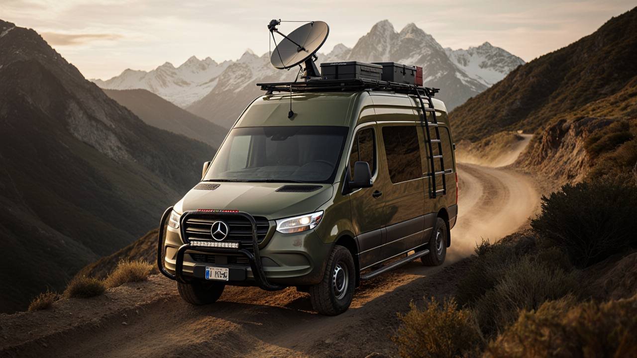 Olive Drab & Industrial Grey Mobile Base - A Rugged Responder for the Wild