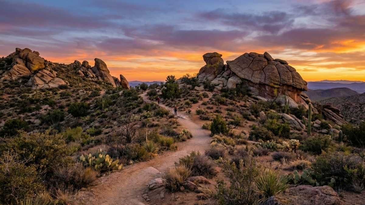 Turtleback Mountain Trail, New Mexico