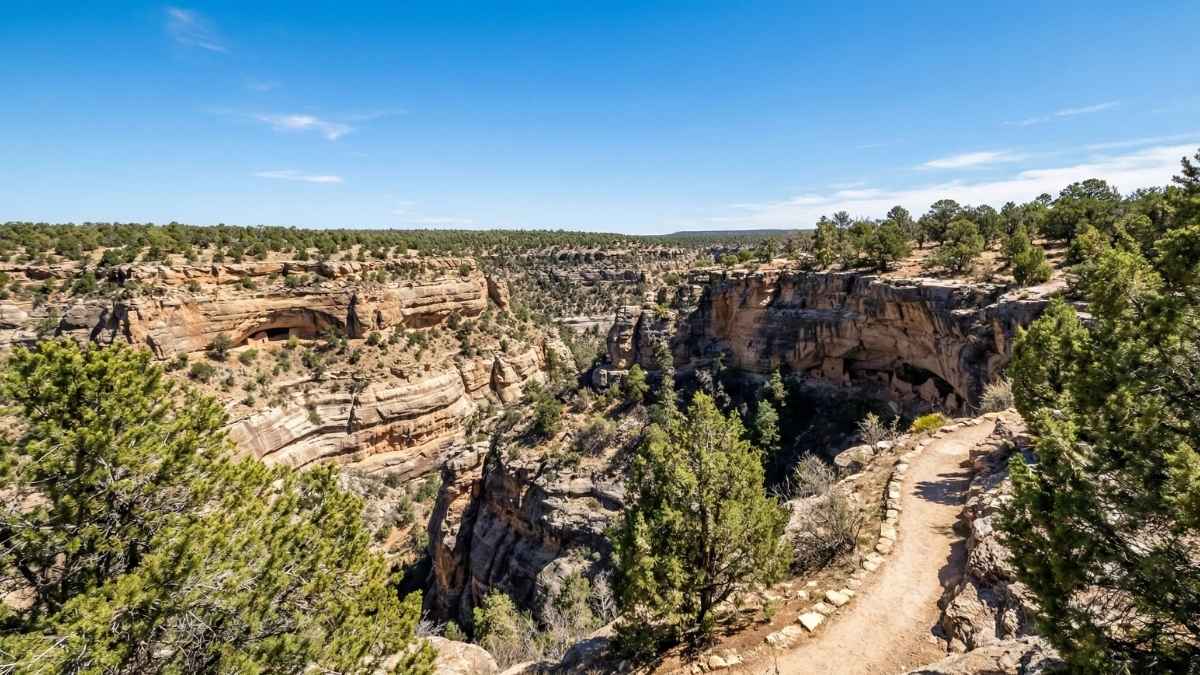 Walnut Canyon Rim Trail Views – Walnut Canyon National Monument