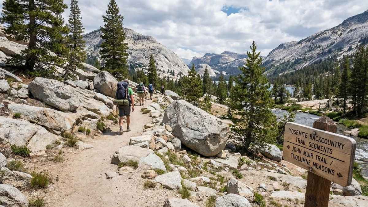 Yosemite Backcountry Trail Segments — Yosemite National Park
