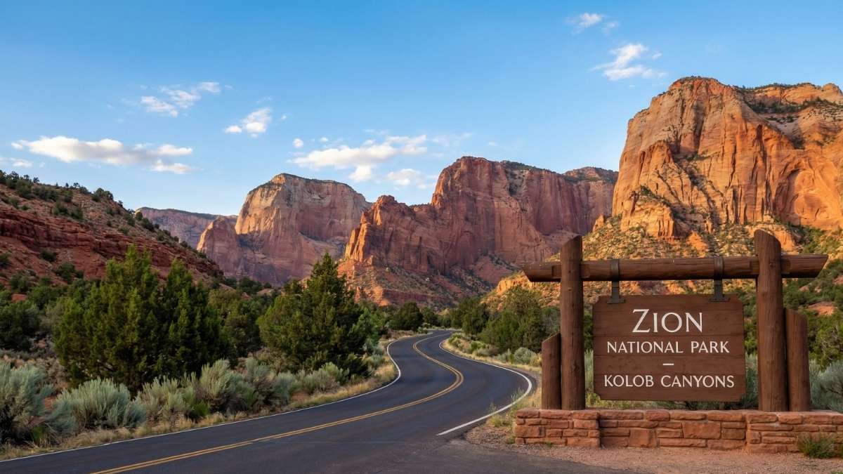 Zion National Park — Kolob Canyons Entrance