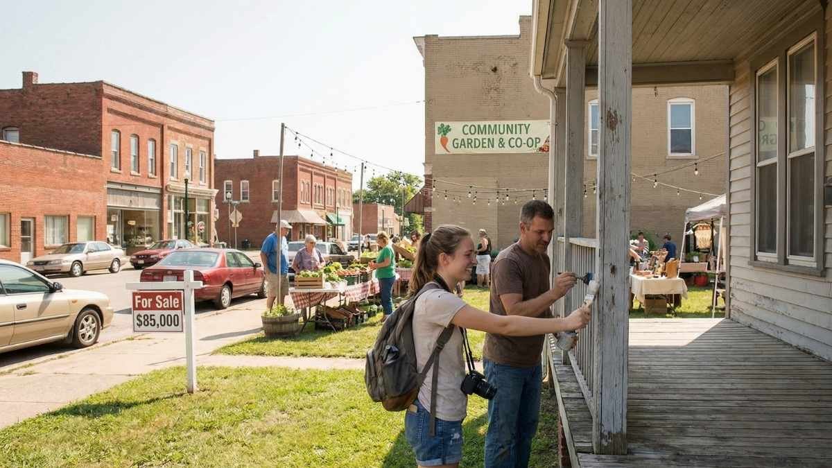 14 Dying USA Towns Millennials Are Secretly Reviving (Property Under $100K)