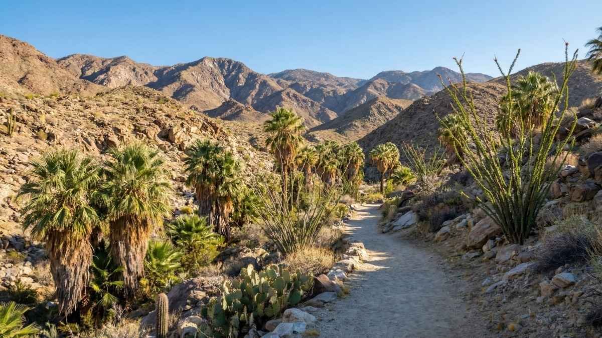 Anza-Borrego Desert State Park – Borrego Palm Canyon Trail
