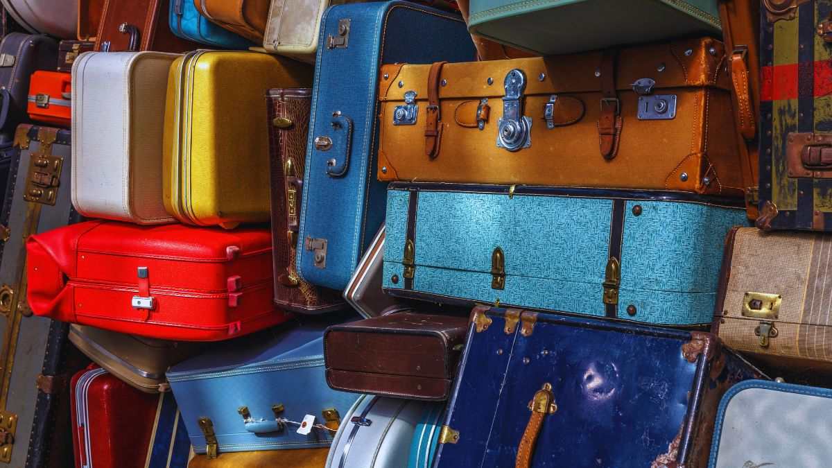 Oddly Shaped or Curved Luggage