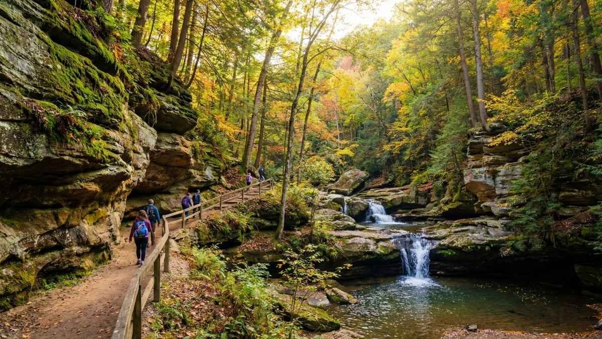 Old Man’s Cave to Cedar Falls – Hocking Hills State Park, Ohio
