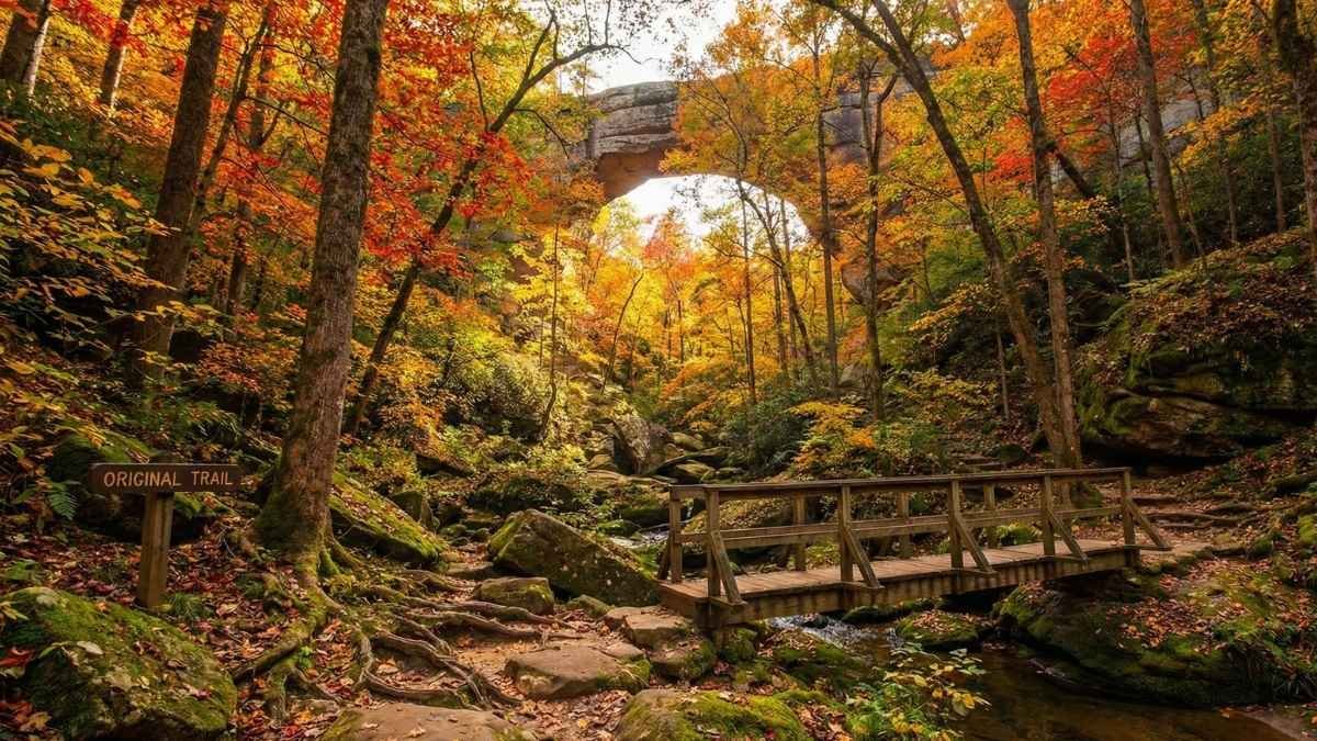 Original Trail – Natural Bridge State Resort Park, Kentucky