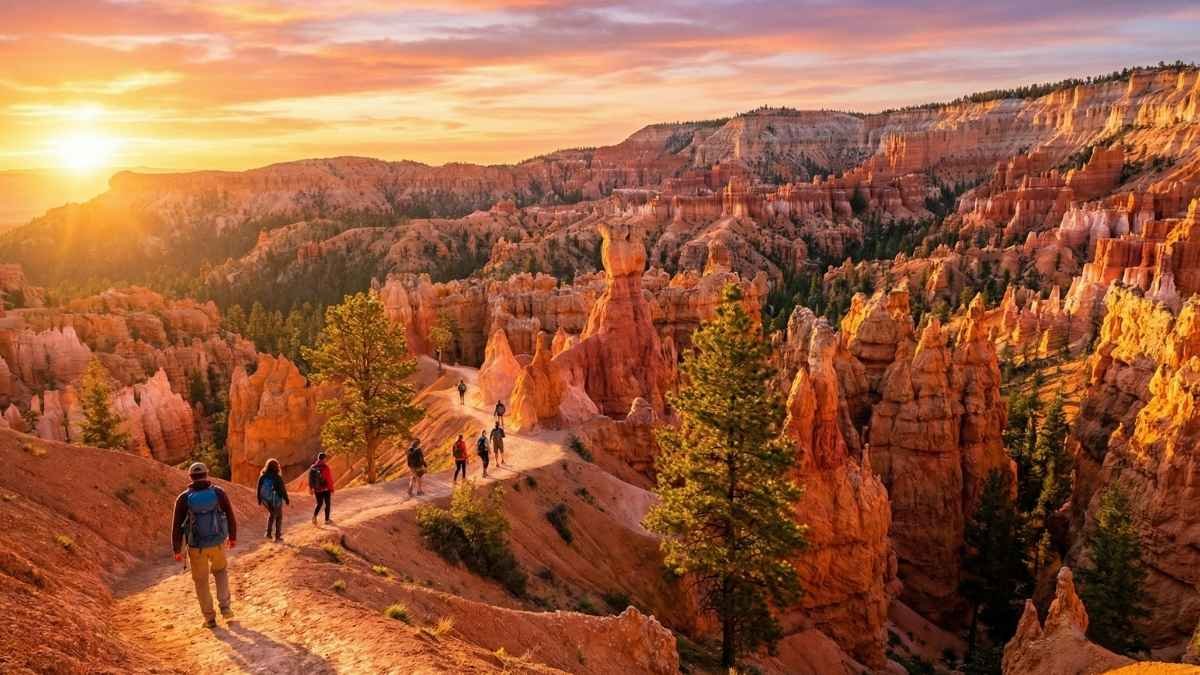 Queens Garden Sunrise Hike, Bryce Canyon, USA