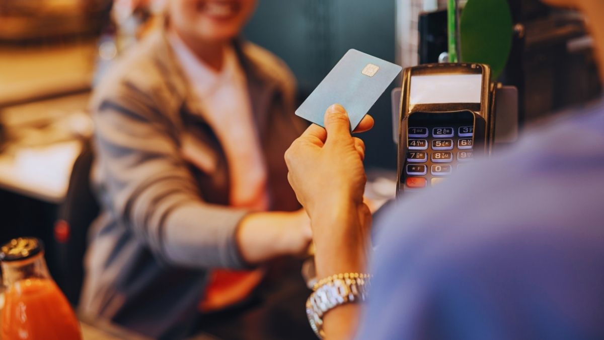 Snapping Your ID or Credit Card onto the Counter