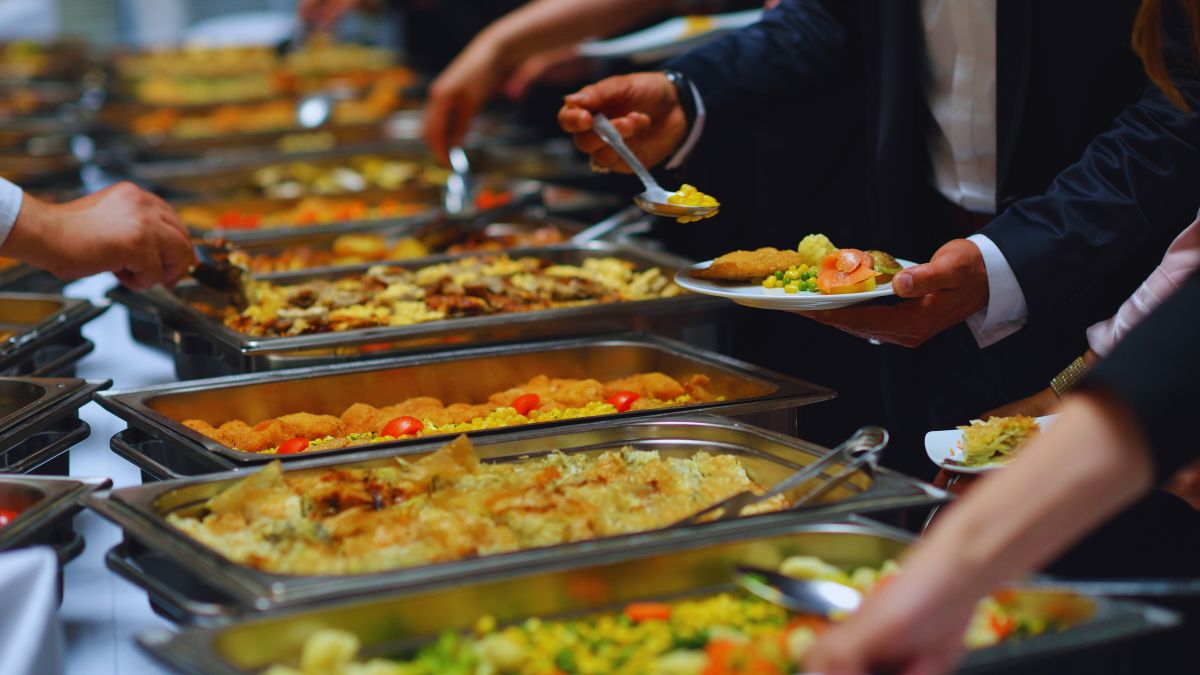 The Embarkation Day Buffet Stampede