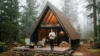 13+ A-Frame Tiny Cabin Designs for Weekend Escapes