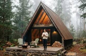 13+ A-Frame Tiny Cabin Designs for Weekend Escapes
