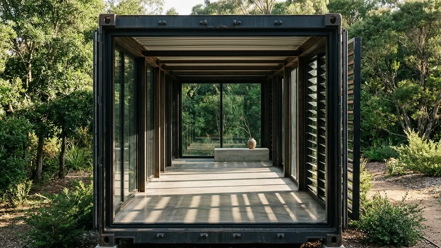 Double-End Glazed Studio Retreat