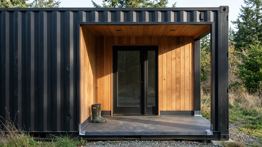 Integrated Corner Porch Cutout