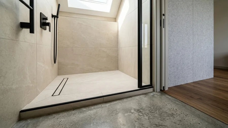 Compact Center Bath Floor Plan